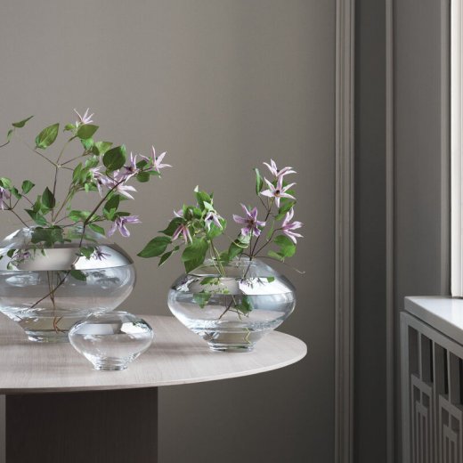 Georg Jensen Duo Rund Glasvas, liten