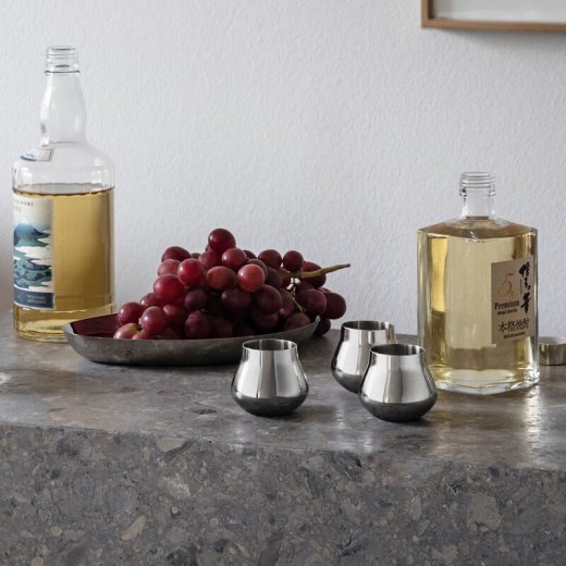 Georg Jensen Sky Shotglas 8cl 2-pack, Rostfritt Stål