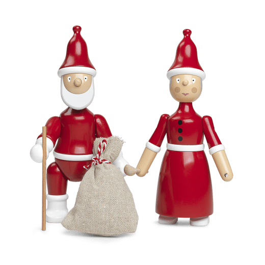 Kay Bojesen Tomtemor röd/vit 20cm