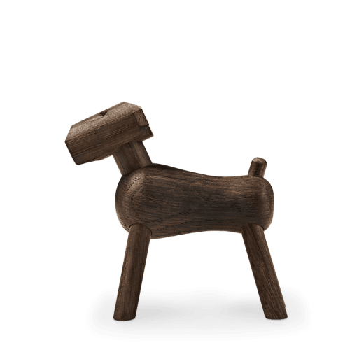 Kay Bojesen Tim, Hund rökt ek 7,5 cm
