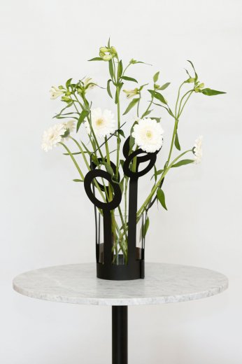 Klong Fanny vas svart liten 33 cm