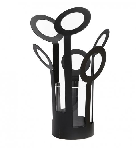 Klong Fanny vas svart liten 33 cm