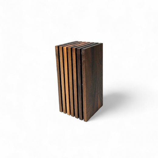 AT-Line Knivblock i valnöt 13X13 cm