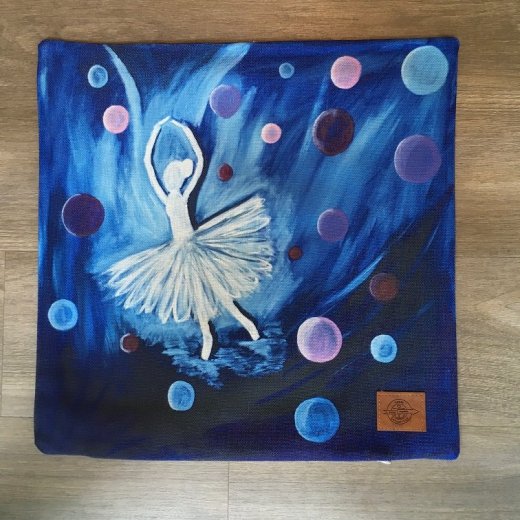 Katastroke Kuddfodral "Ballerina" 45x45 cm Annika Gaardsdal