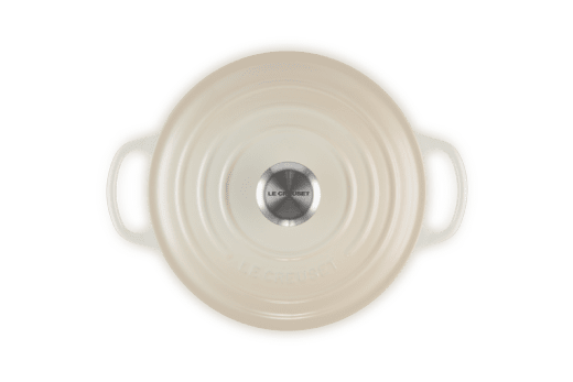Le Creuset Signature Rund Gryta 24 cm 4,2 liter, Meringue