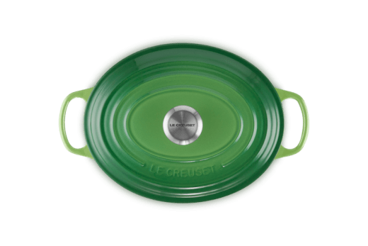 Le Creuset Oval Gryta gjutjärn 8,9 liter 35 cm, Bamboo Green