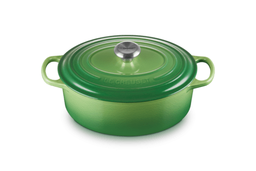 Le Creuset Oval Gryta gjutjärn 8,9 liter 35 cm, Bamboo Green