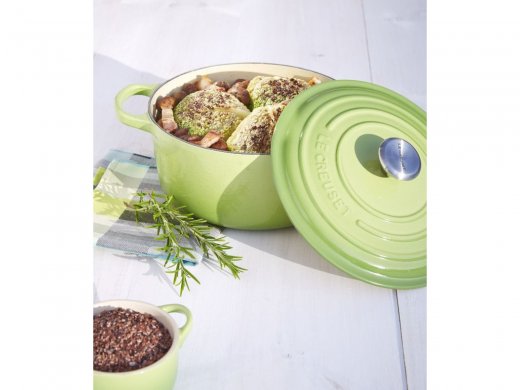 Le Creuset Oval gryta 27 cm Palm 4,1 liter