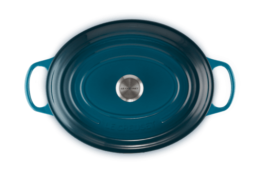 Le Creuset Oval Gryta gjutjärn 8,9 liter 35 cm, Deep Teal