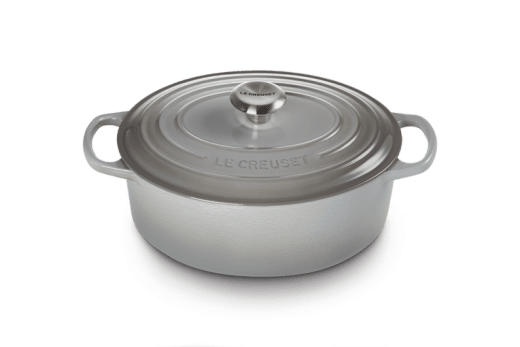 Le Creuset Oval Gryta gjutjärn 8,9 liter 35 cm, Mist Gray