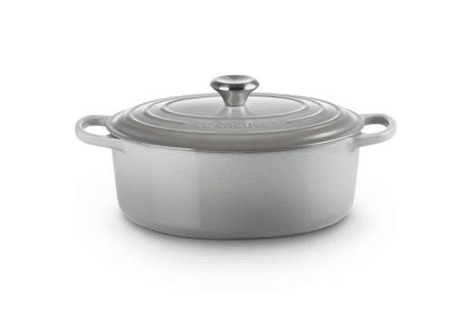 Le Creuset Oval Gryta gjutjärn 8,9 liter 35 cm, Mist Gray