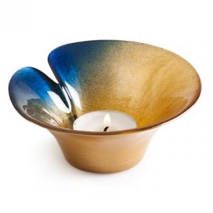 Målerås Glasbruk Magic Gold Ljuslykta 11,5cm