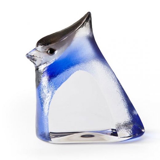 Målerås Glasbruk Birdie 12,5 cm blå