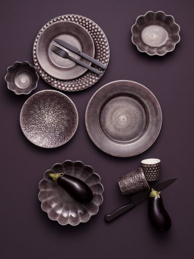 Mateus Bubbles tallrik, 28cm Plommon