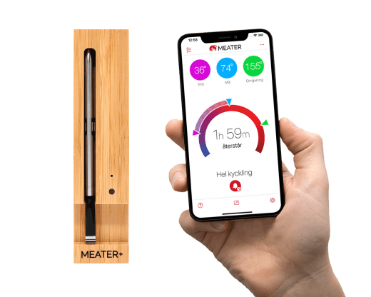 Meater Plus Stektermometer Trådlös 50 meter, Bluetooth
