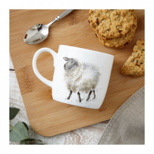 Wrendale Designs Mugg 30 cl, The Woolly Jumper Sheep
