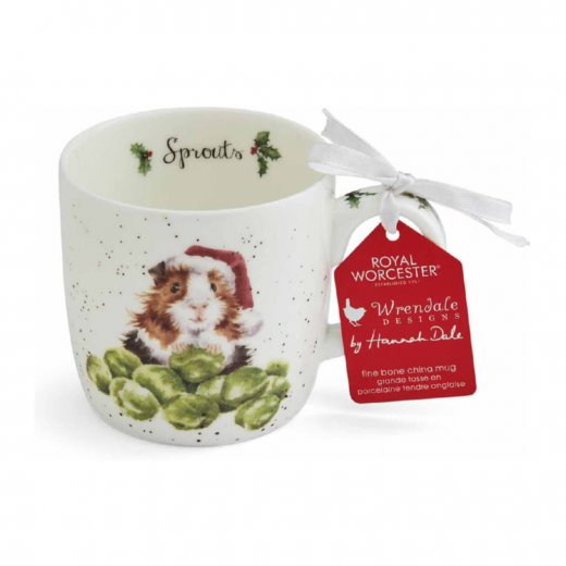 Wrendale Designs Mugg 30 cl, Sprouts