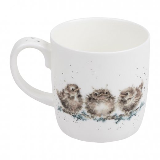 Wrendale Designs Mugg 31 cl, Feather Your Nest Wren