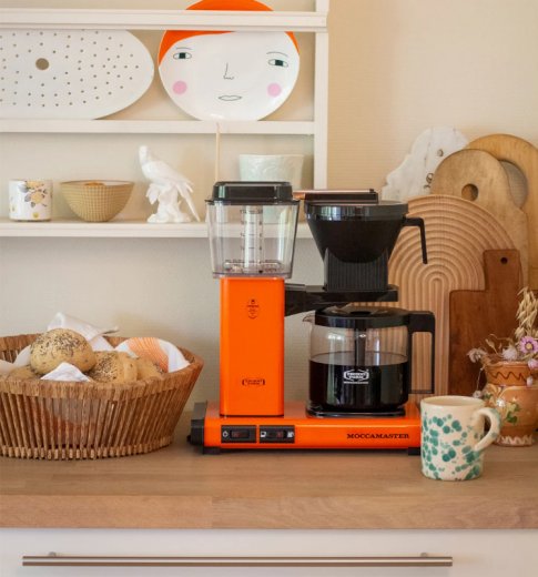Moccamaster Optio Orange Kaffebryggare