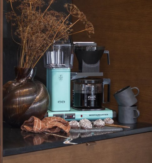 Moccamaster Optio Turquoise kaffebryggare