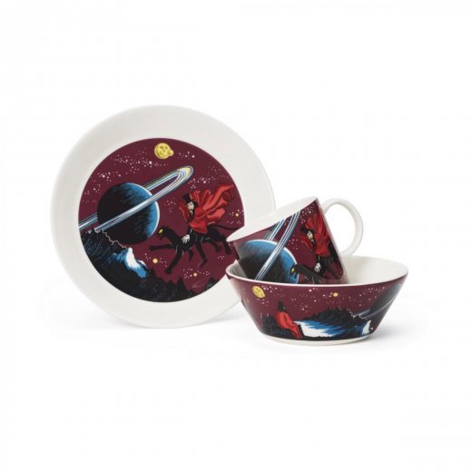 Arabia Mumin Mugg Trollkarlen, Lila 30 cl