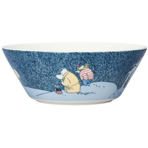 Arabia Mumin Skål 15cm, Månsken i Snön