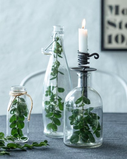 Nääsgränsgården Stumpastake till flaska svart 10,5cm