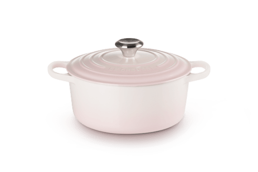 Le Creuset Signature Rund Gryta 24 cm 4,2 liter, Shell Pink