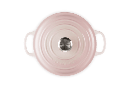 Le Creuset Signature Rund Gryta 24 cm 4,2 liter, Shell Pink