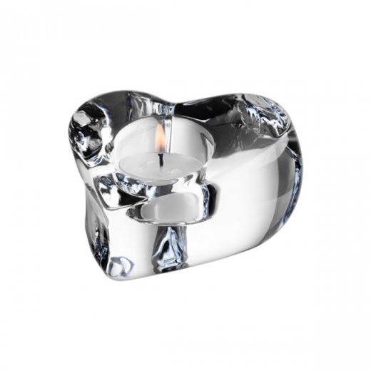 Orrefors Valentino Ljuslykta 6,8 cm, klar