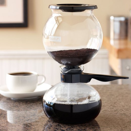 Bodum PEBO, don pedro, vakumbryggare kaffebryggare 8 koppar