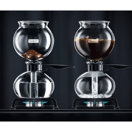 Bodum PEBO, don pedro, vakumbryggare kaffebryggare 8 koppar