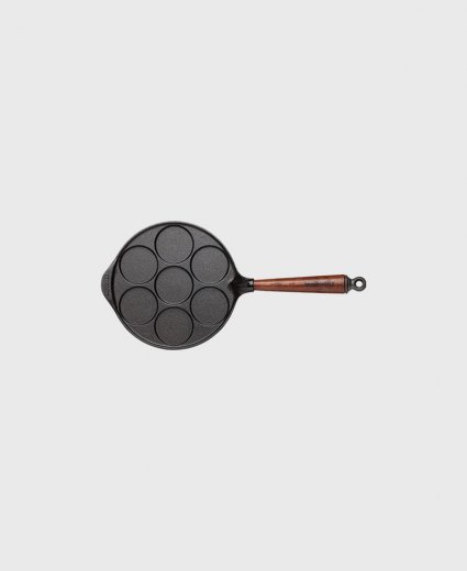 Skeppshult Plättpanna 23 cm med trähandtag