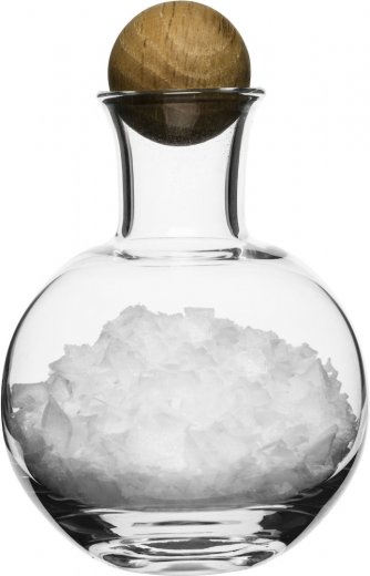 Sagaform Nature serveringsset för kryddor och salt med ekkork, 2-pack 20 cl