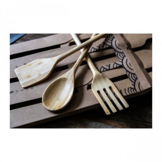 Satake Redskapsset 3 delar, Bambu