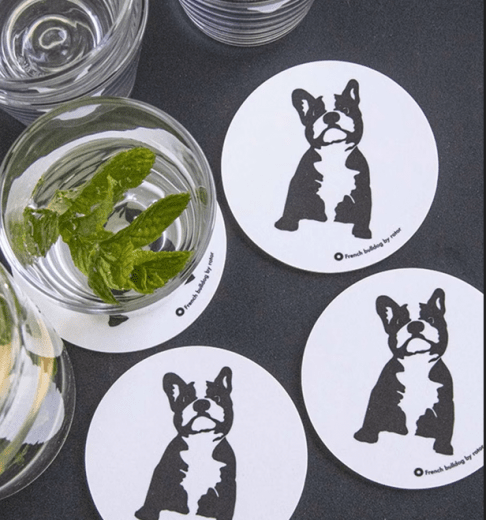 Rotor Design Buster Glasunderlägg 4-pack 9 cm