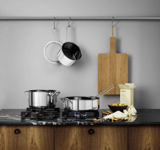 Eva Trio Gryta 3,6 liter, Rostfritt stål, keramisk beläggning