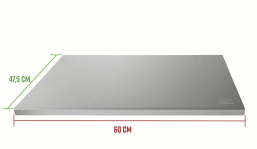 Kockums Bakbord rostfritt stål 60x47,5 cm