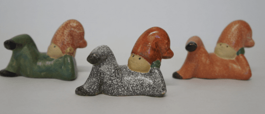 Lisa Larson Latnisse röd