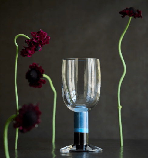 Studio Gunnar Cyrén Popglas nr 11, Grå/blå/svart