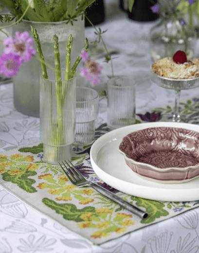 Ekelund Vårblommor Handduk 35x50 cm