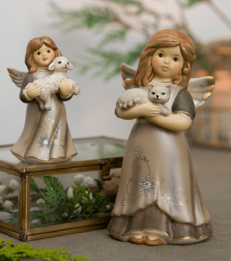 Goebel Little Shepherd, 8,5 cm Valnöt