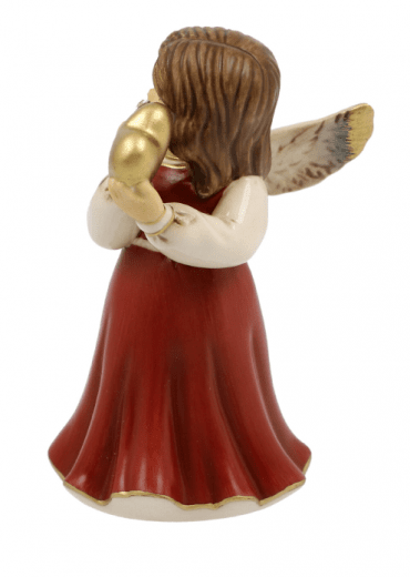 Goebel Skyddsängel Follow your Heart, 8,5 cm Bordeaux