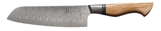 Ryda Knives (ST650) Santokukniv olivslipad 18 cm