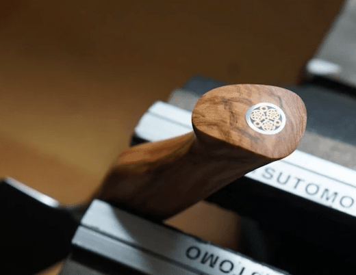 Ryda Knives (ST650) Santokukniv olivslipad 18 cm