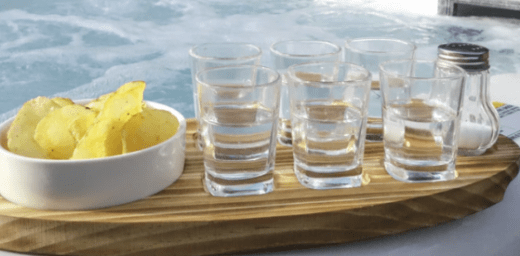 Dorre Shonta Shotset 9 delar, Bricka tillbehör