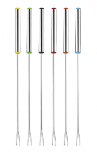 Dorre Fonda Fonduegaffel 24 cm 6-pack, Rostfritt Stål