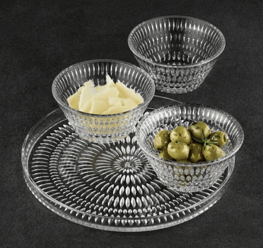 Nachtmann Ethno Servingset 4 delar, kristall