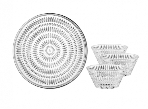 Nachtmann Ethno Servingset 4 delar, kristall