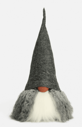 Åsas Tomtebod Vätten Oscar 68 cm, Grå Luva Gotlandsskinn